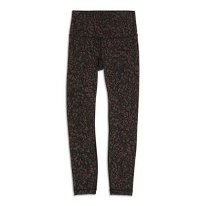 lululemon athletica Black and Brown Leggings